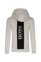 Bluza | Regular Fit BOSS Kidswear szary